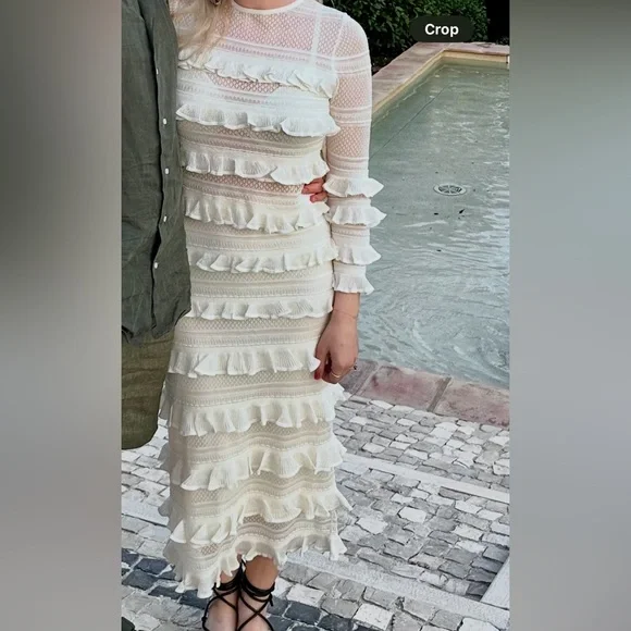 Zimmermann Illuminate lace top only - Picture 1 of 4